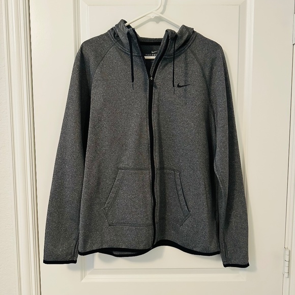 Nike Gray Dri-Fit Jacket - Picture 1 of 3